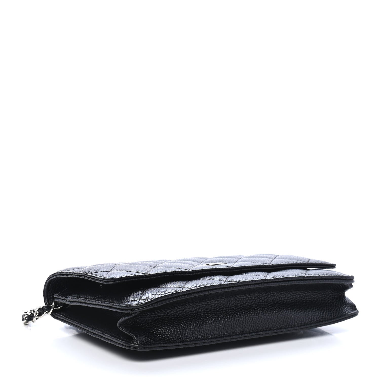 Chanel Caviar Quilted Wallet On Chain WOC Black 4 of 9