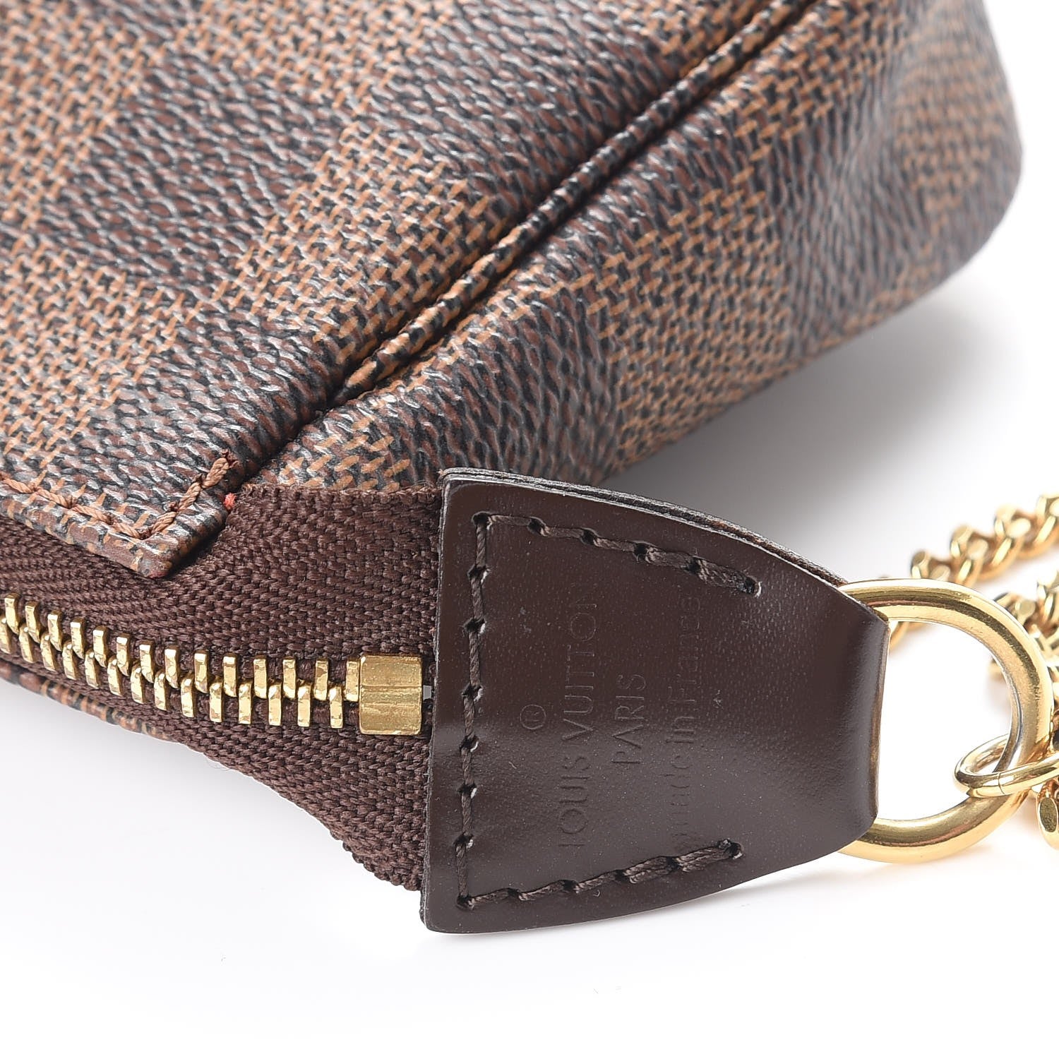 Louis Vuitton Damier Ebene Mini Pochette Accessories 6 of 7