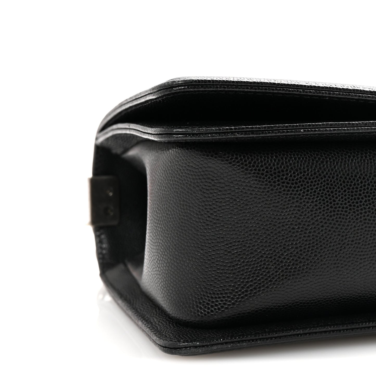 Caviar Quilted Medium Boy Flap Black