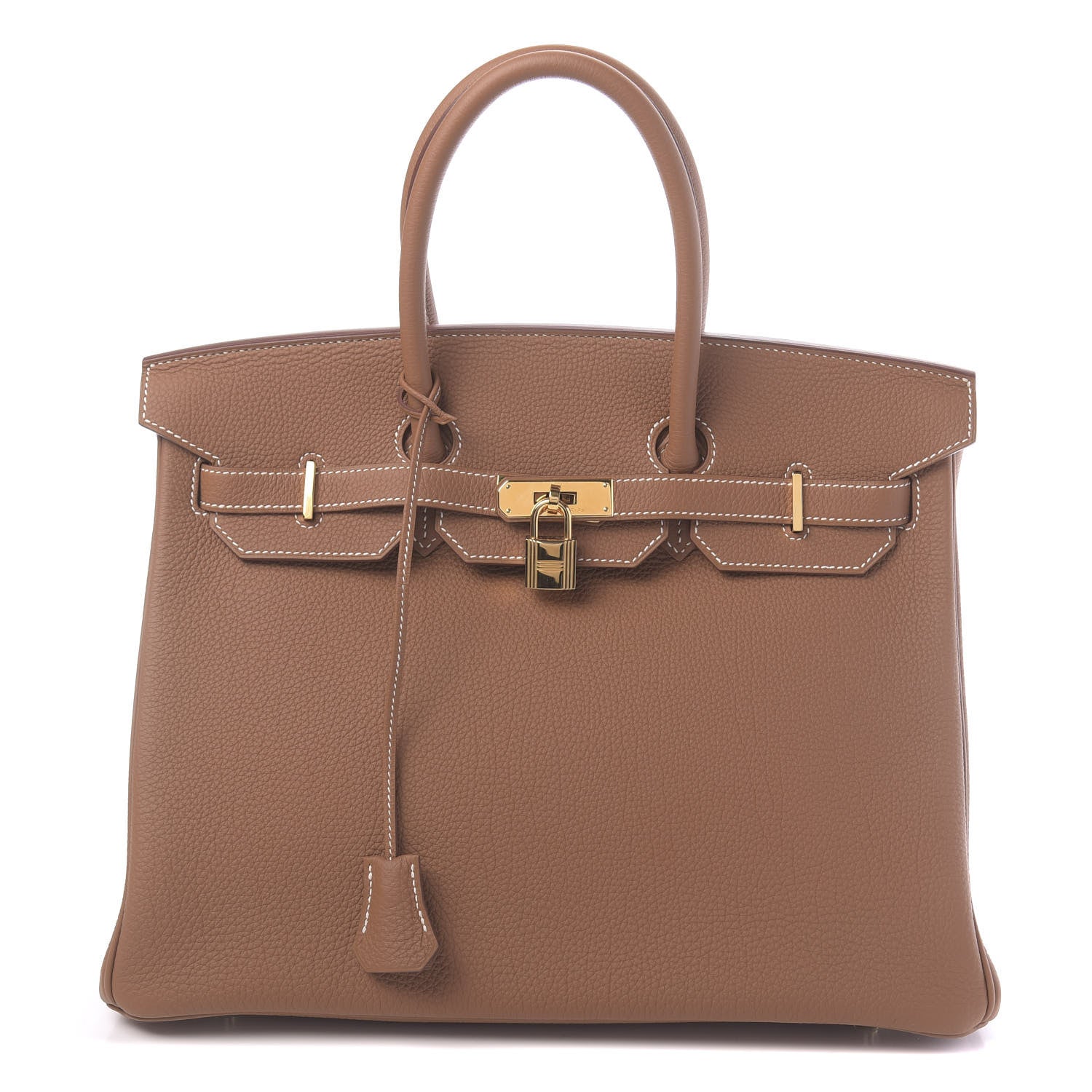 Hermes Togo Birkin 35 Gold 1 of 11