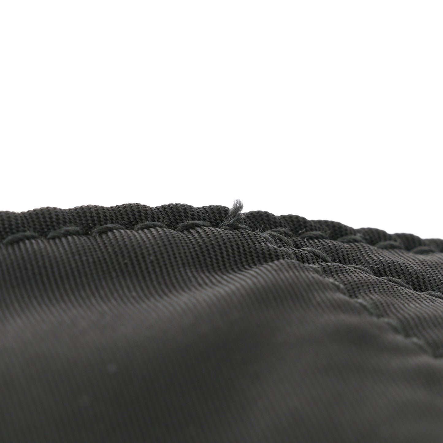 Re-Nylon Saffiano Belt Bag L Black