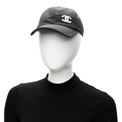 Chanel Cotton CC Cap Hat Black 2 of 8