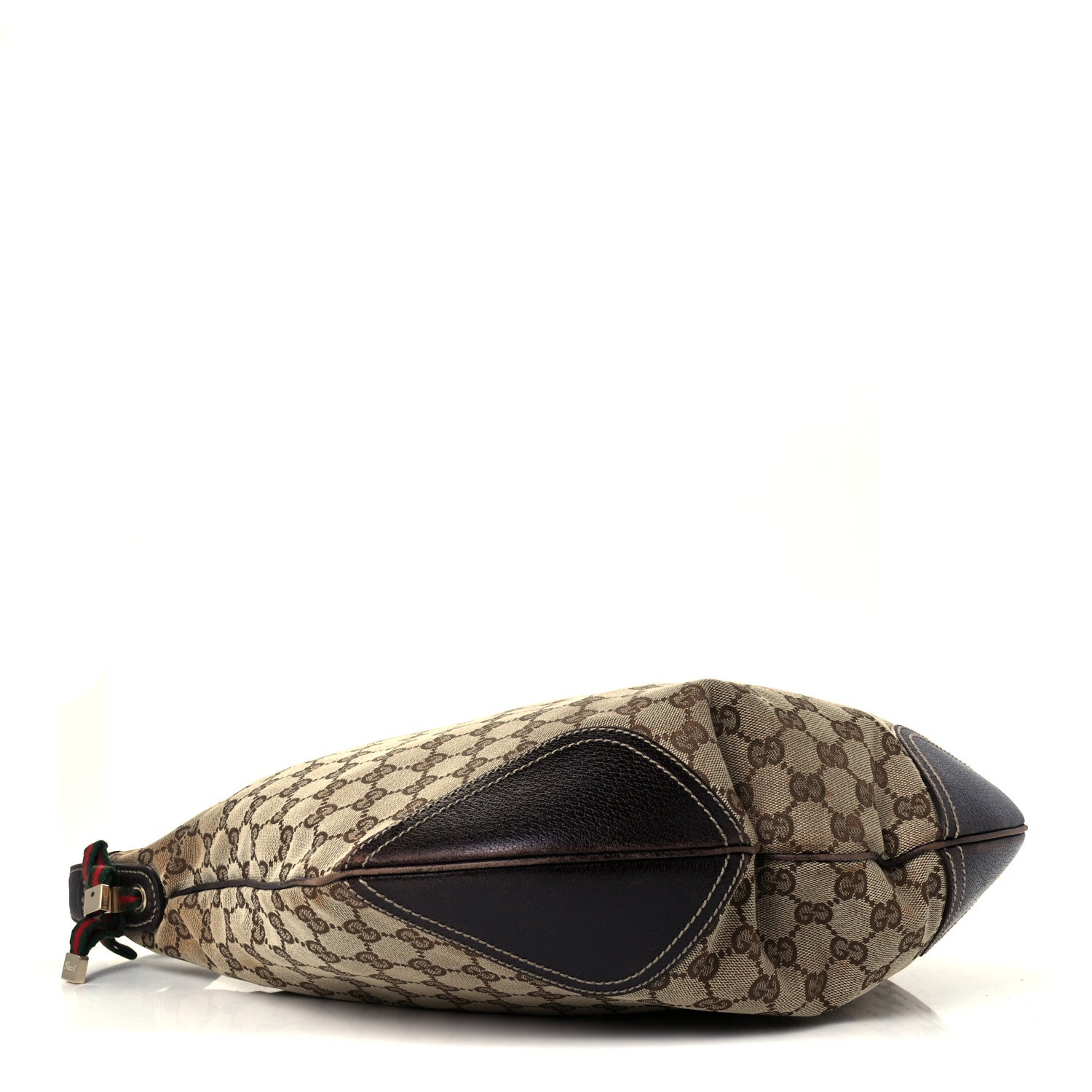 Gucci Monogram Large Princy Hobo Dark Brown 3 of 9