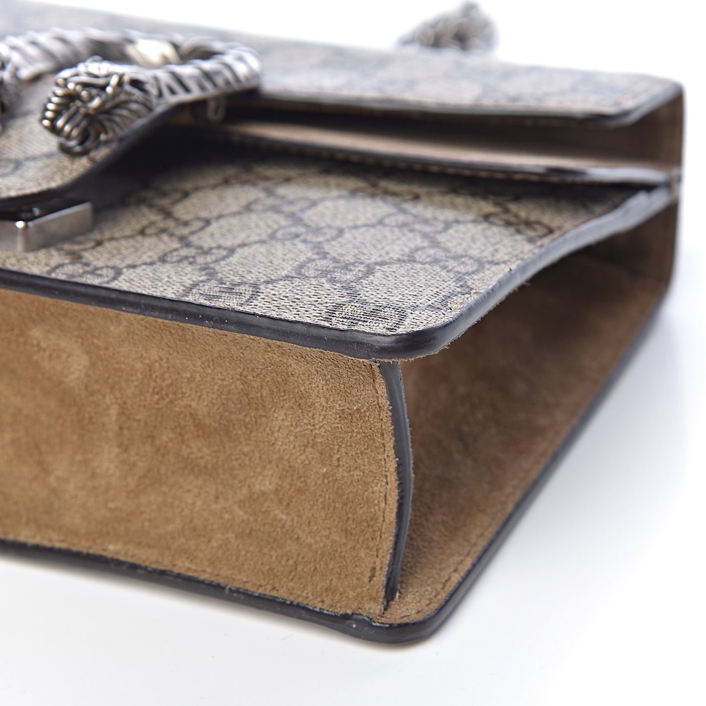 GG Supreme Monogram Mini Dionysus Shoulder Bag Taupe