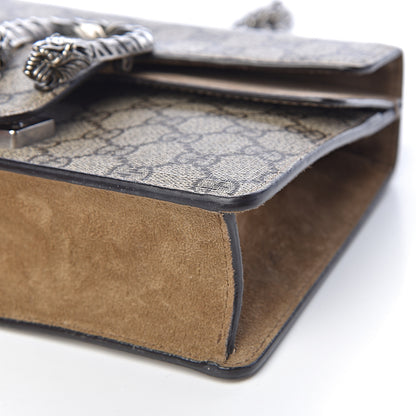 Gucci GG Supreme Monogram Mini Dionysus Shoulder Bag Taupe 9 of 10