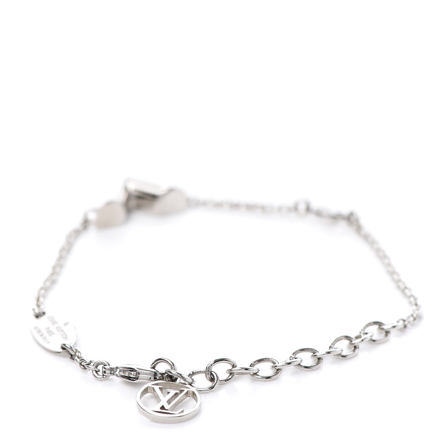 Louis Vuitton Essential V Supple Bracelet Silver 3 of 8