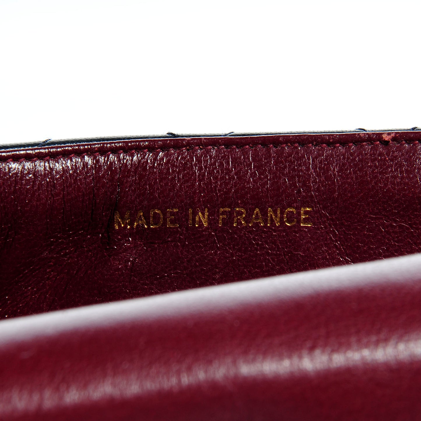 Lambskin Quilted Mini Flap Navy