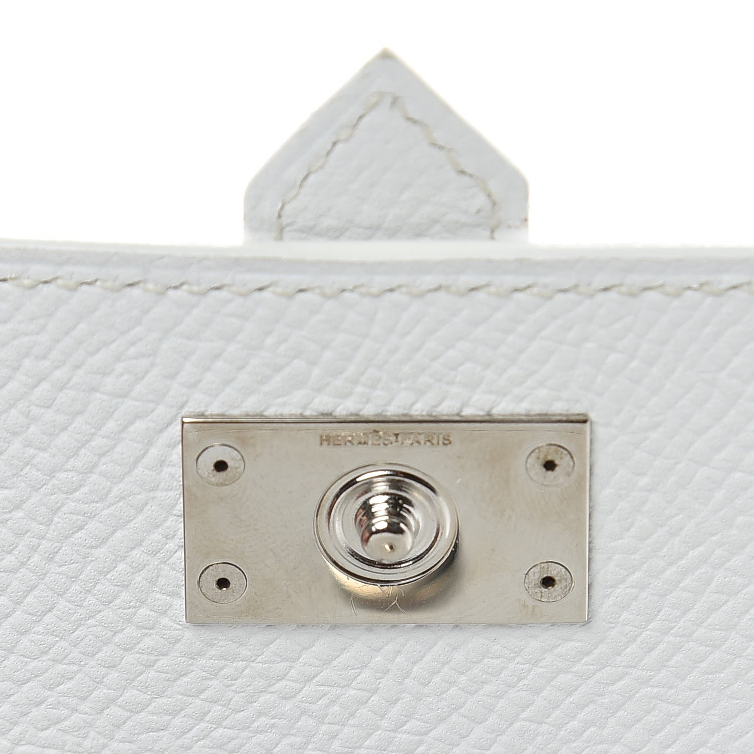 Hermes Epsom Bearn Recto Verso Wallet Blanc 9 of 9