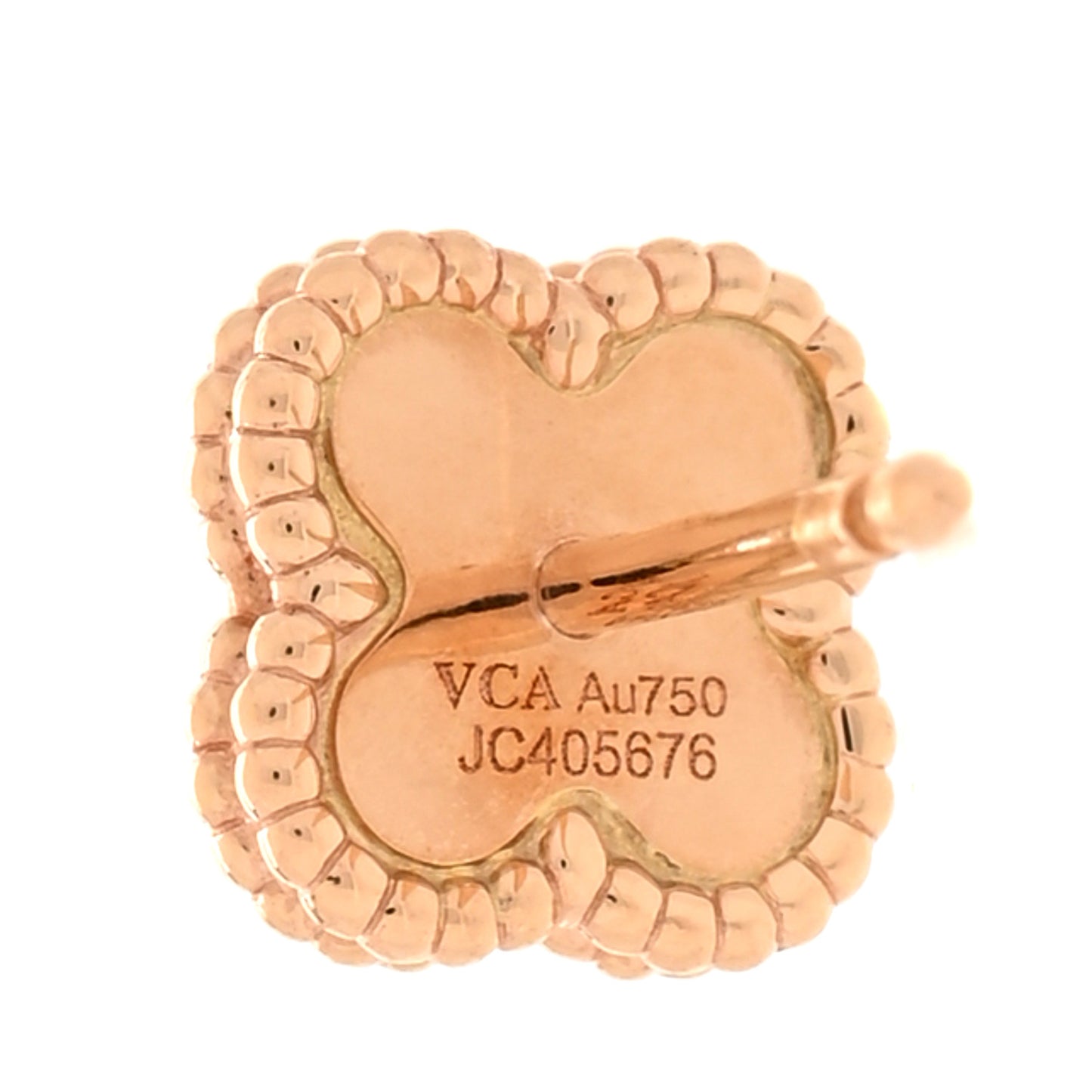18K Rose Gold Sweet Alhambra Earrings