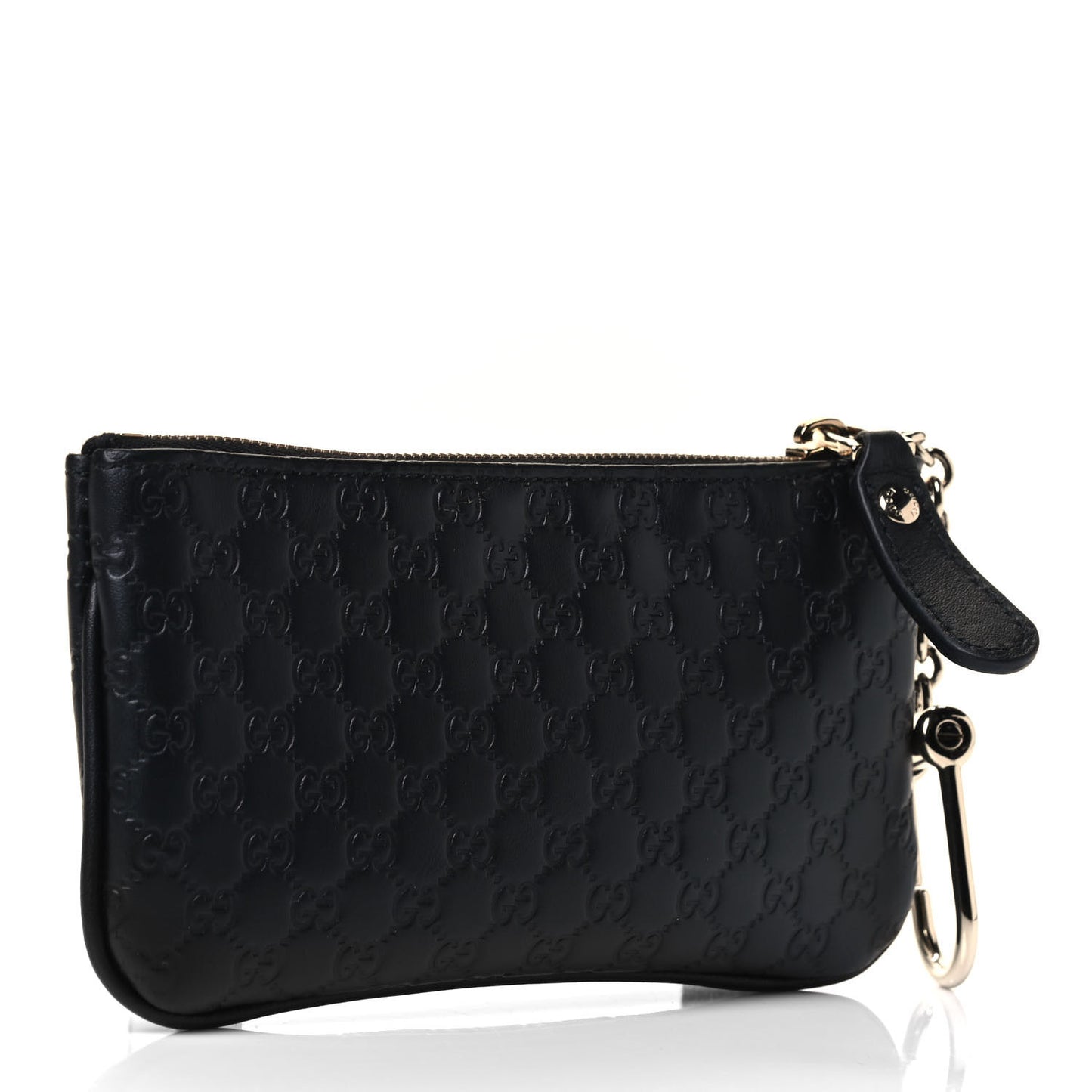 Microguccissima Key Ring Coin Case Black
