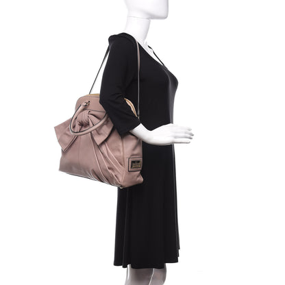 Valentino Garavani Nappa Bow Dome Tote Blush Nude 3 of 11