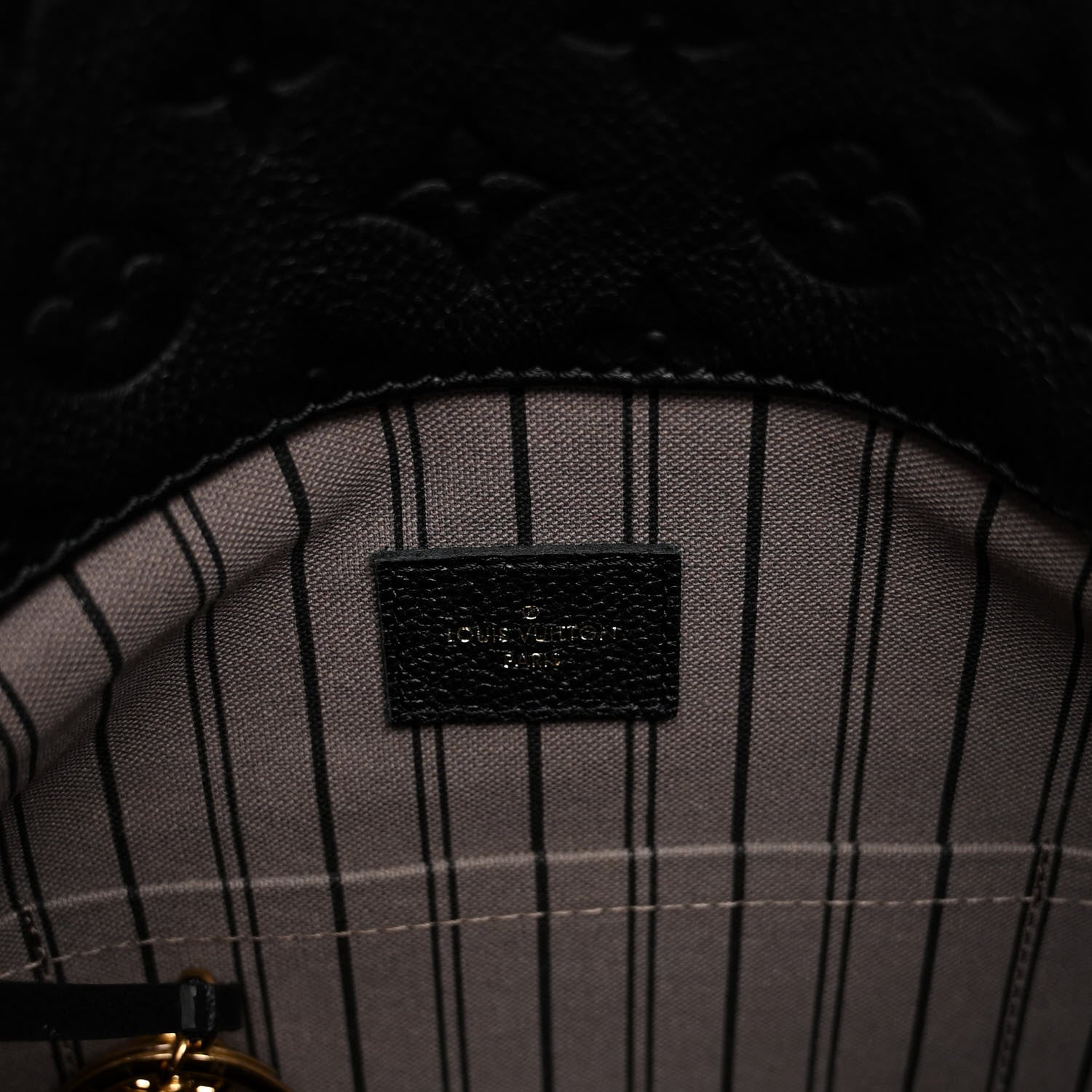 Louis Vuitton LOUIS VUITTON Empreinte Artsy MM Black 6 of 9