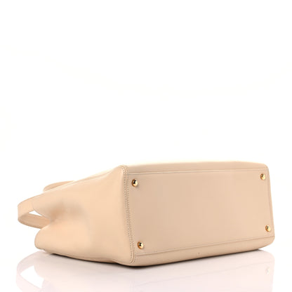 Chanel Calfskin Cerf Executive Shopper Tote Beige 5 of 10