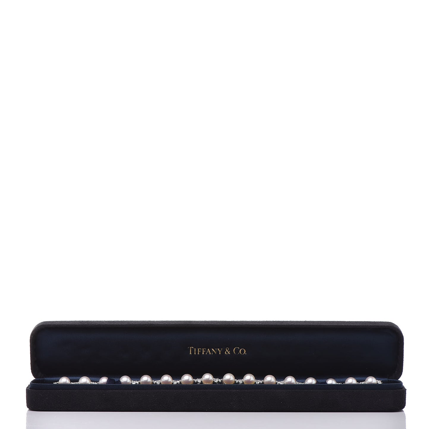 Platinum Diamond Akoya Pearl 6.5-7mm Aria Bracelet