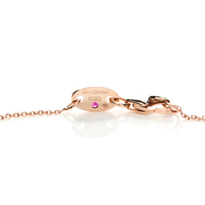 Roberto Coin 18K Yellow Gold Diamond Three Diamond Drop Station Necklace 5 of 5