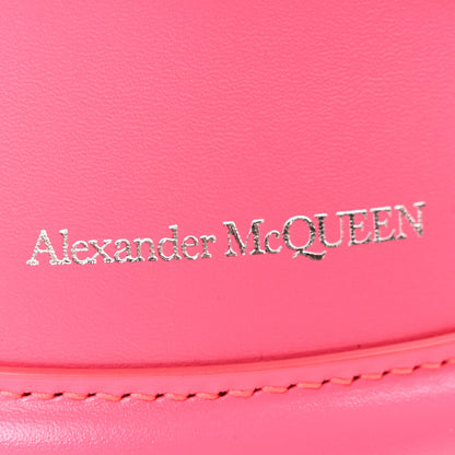 Alexander McQueen Calfskin The Soft Curve Drawstring Bag Neon Pink 6 of 9