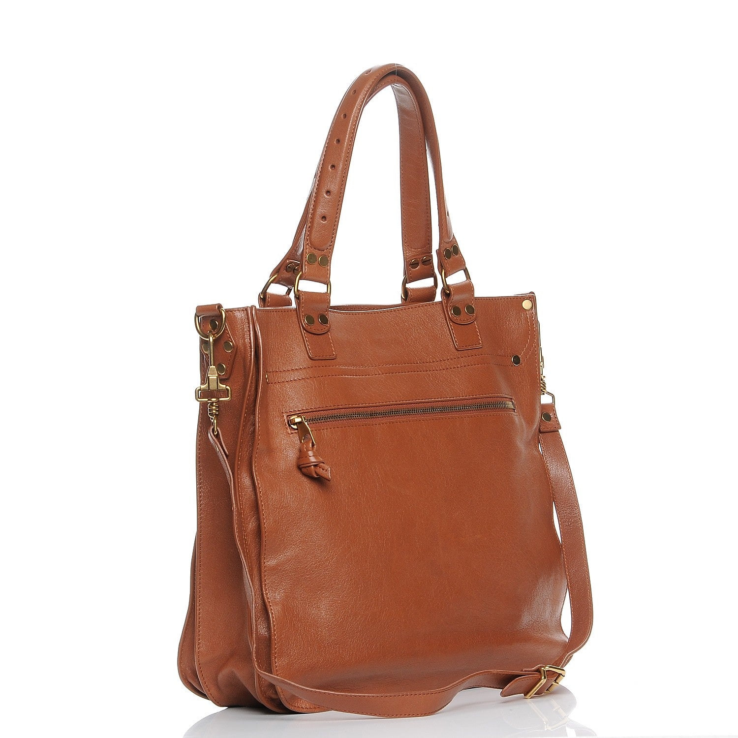 Proenza Schouler Lambskin PS1 Tote Saddle 4 of 9