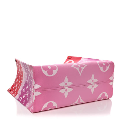 Louis Vuitton Monogram Escale Onthego GM Rouge 4 of 9