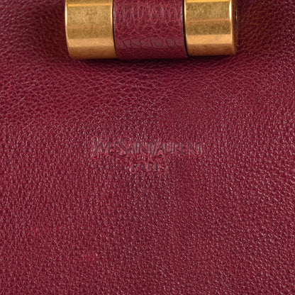 Saint Laurent Calfskin Large Muse Cherry 9 of 9