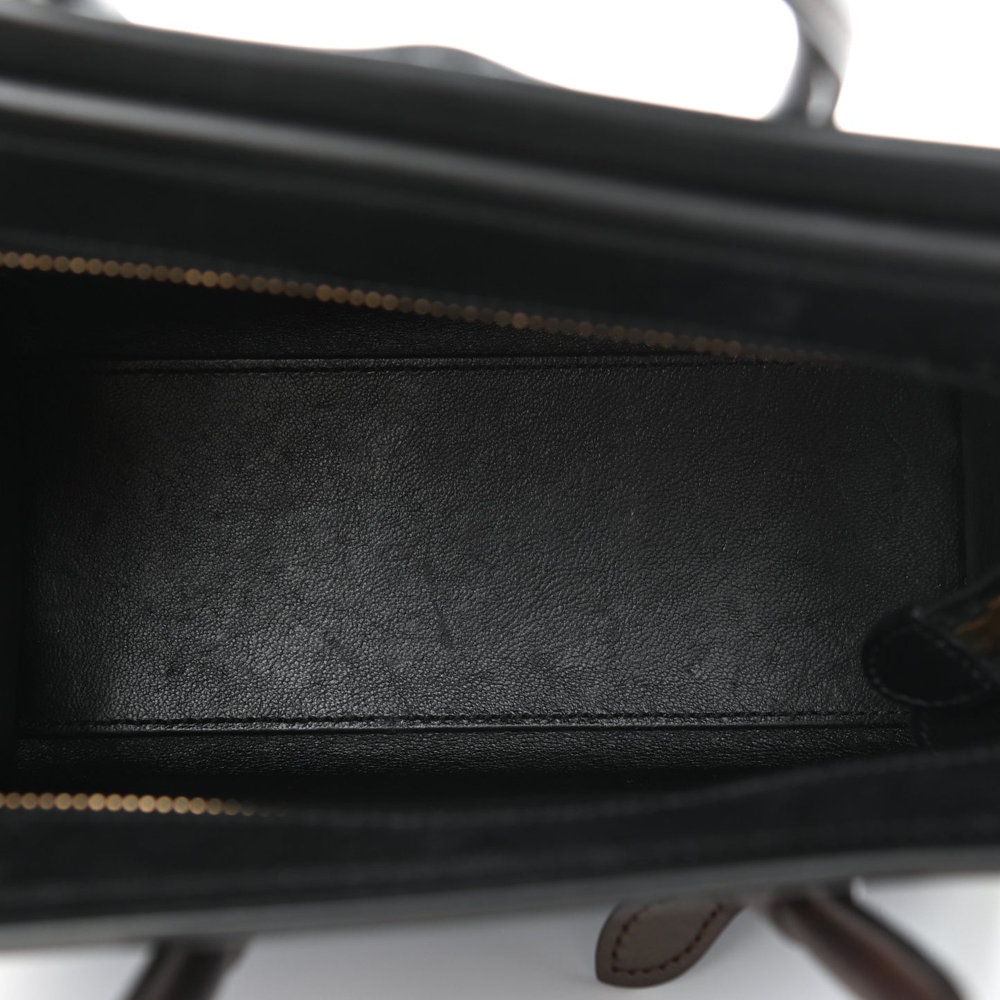 Smooth Calfskin Bullhide Nano Tri-Color Luggage Indigo