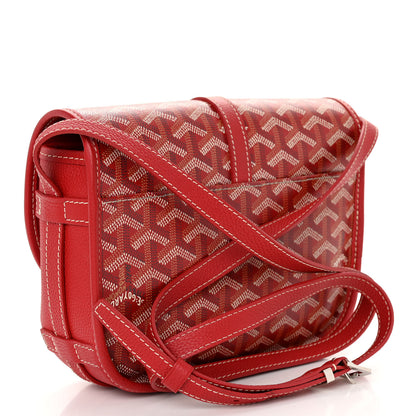 Goyard Goyardine Belvedere II PM Messenger Bag Red 3 of 9