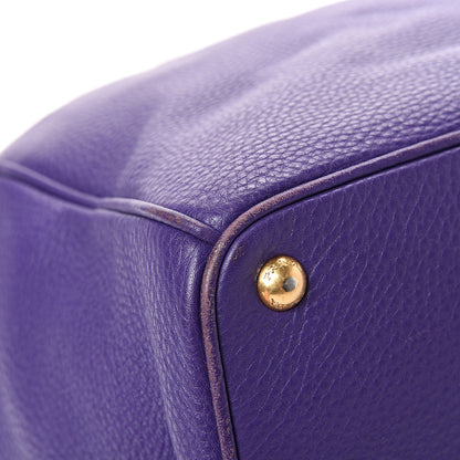 Prada Vitello Daino Tote Viola 12 of 23
