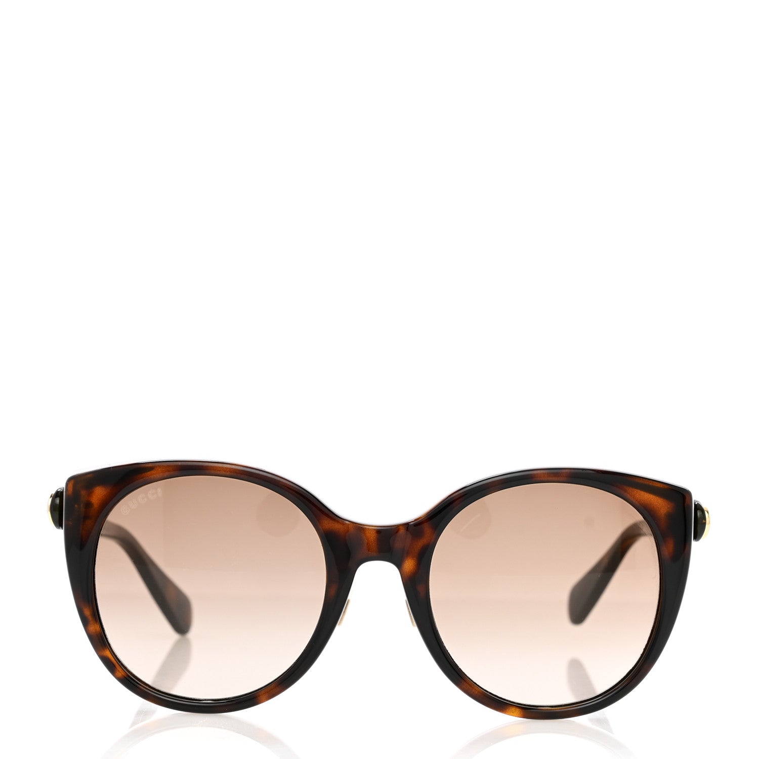 Gucci Acetate Cat Eye GG0369S Sunglasses Tortoise 2 of 7