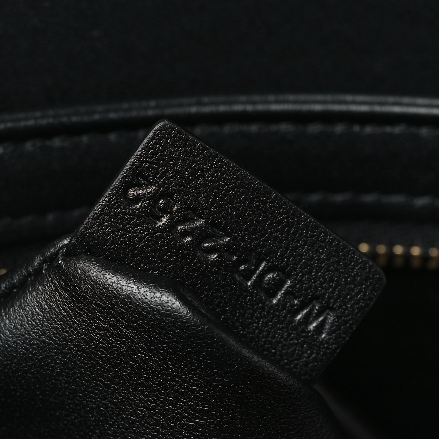 Shiny Calfskin Teen Triomphe Black