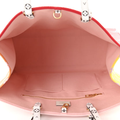Louis Vuitton Monogram Giant Onthego GM Rouge Rose 5 of 14