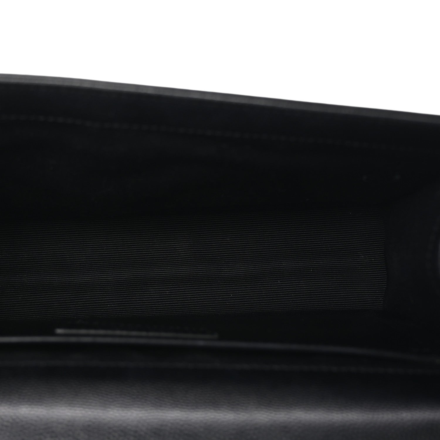 Saint Laurent Grain De Poudre Medium Classic Monogram Kate Satchel Black 5 of 9