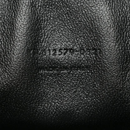 Saint Laurent Grain De Poudre Matelasse Monogram Mini Lou Camera Bag Black 7 of 7