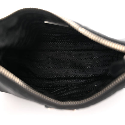 Prada Tessuto Nylon Saffiano Mini Re-Edition 2005 Bag Black 5 of 11