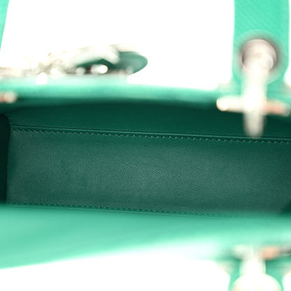 Christian Dior Lizard Swarovski Crystal Mini Lady Dior Green 5 of 11