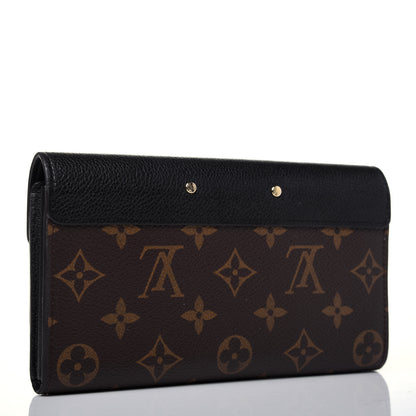 Louis Vuitton Monogram Pallas Wallet Black 3 of 17