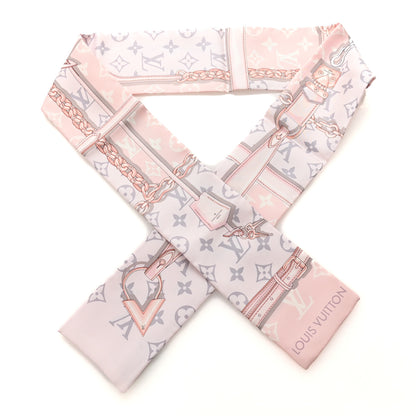 Louis Vuitton Silk Monogram Confidential Bandeau Light Pink 1 of 3
