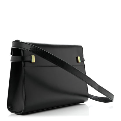 Saint Laurent Smooth Calfskin Manhattan Shoulder Bag Black 3 of 15