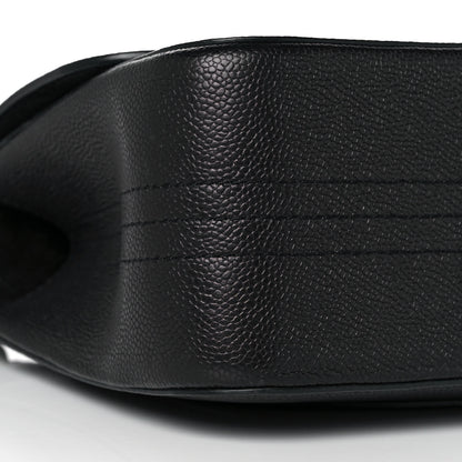 Chanel Grained Calfskin Jumbo Classic Pure Double Flap Black 8 of 9