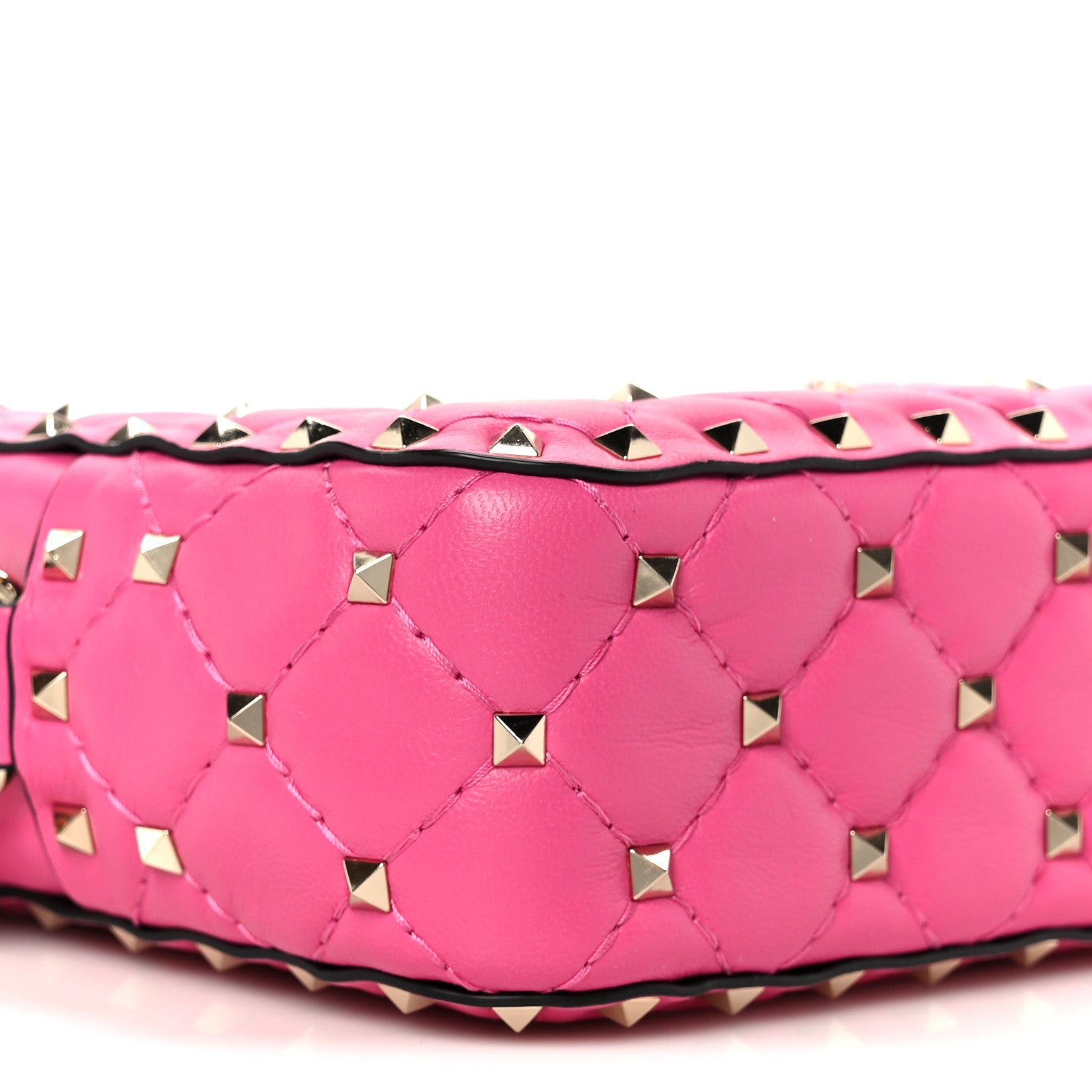 Valentino Garavani Nappa Rockstud Spike Camera Crossbody Bag Blossom 9 of 10