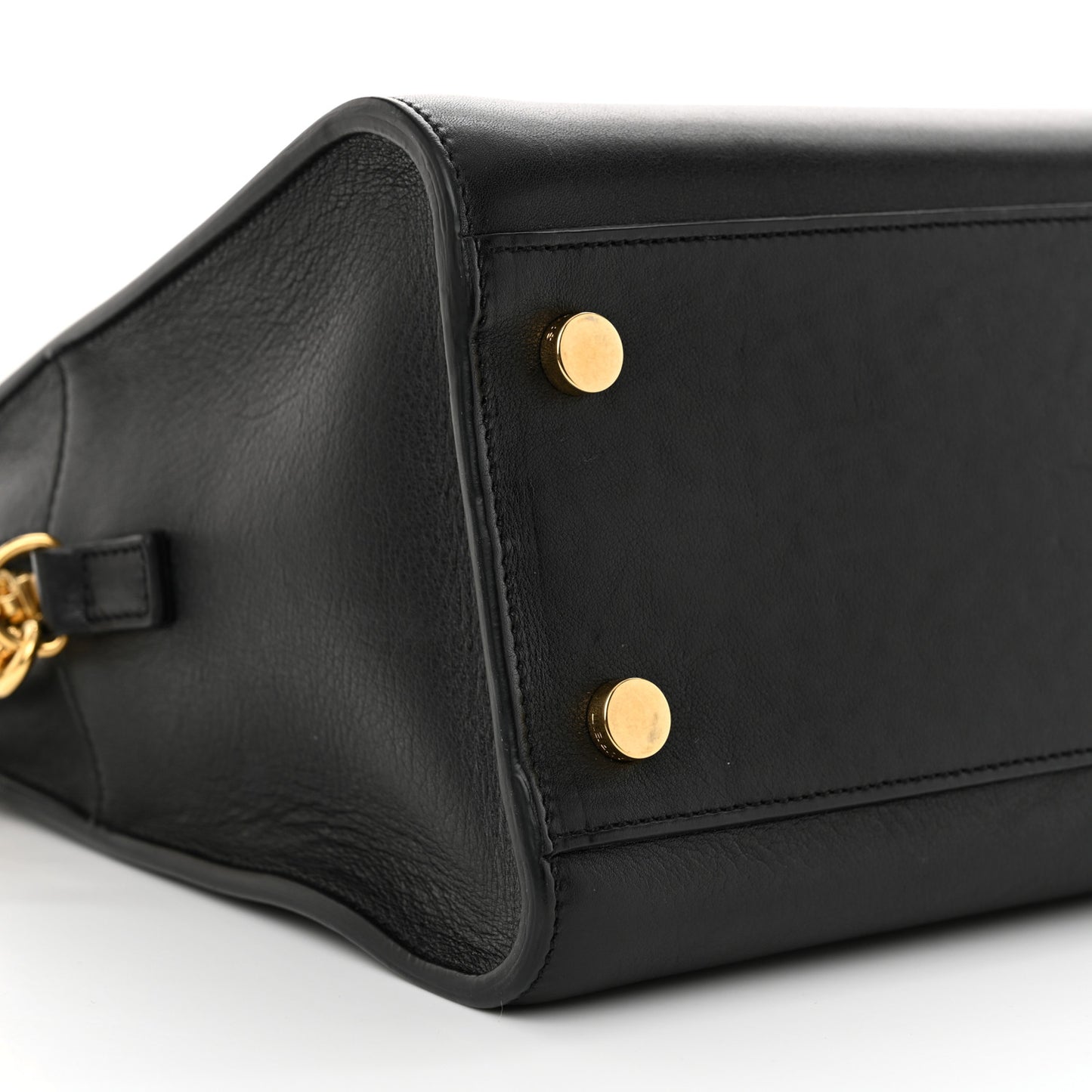 Smooth Calfskin Small Monogram Cabas Black