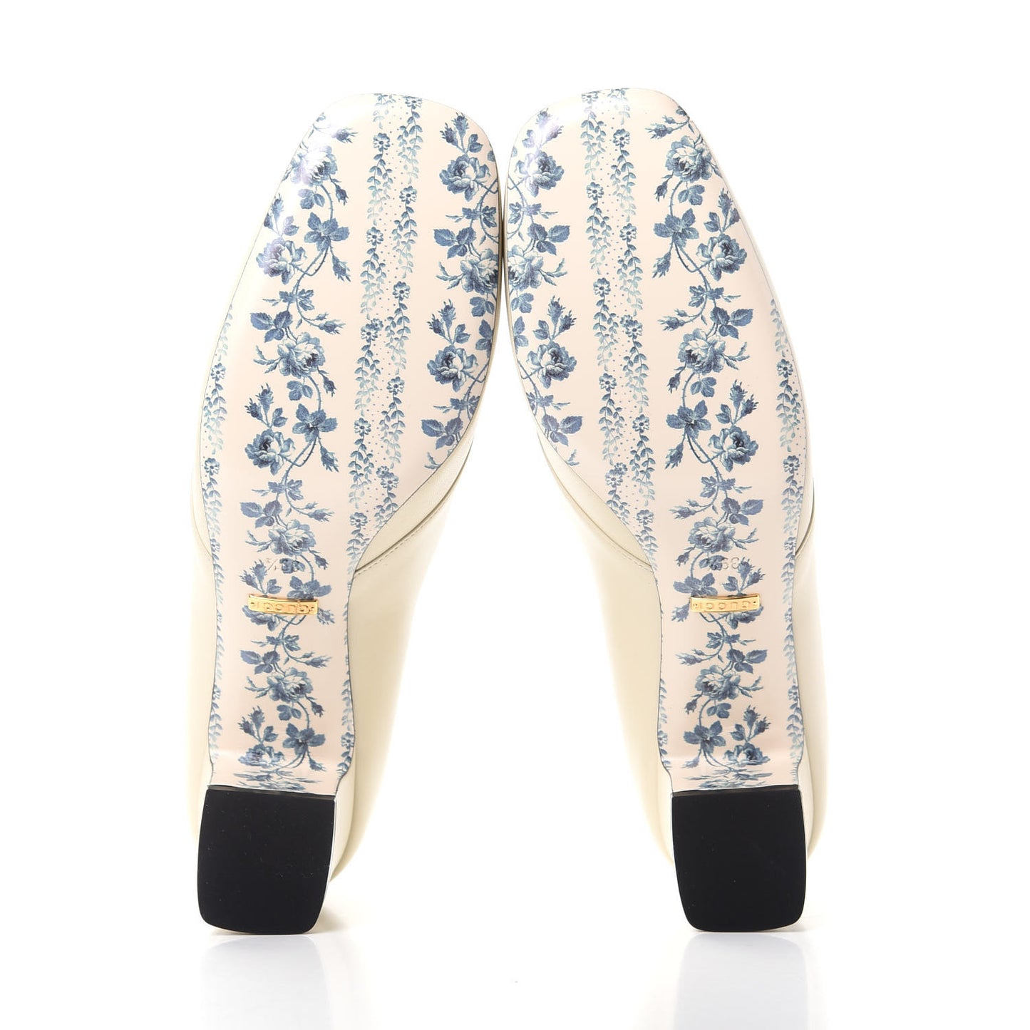 Malaga Kid GG Victoire 55mm Loafer Pumps 39.5 Vintage White