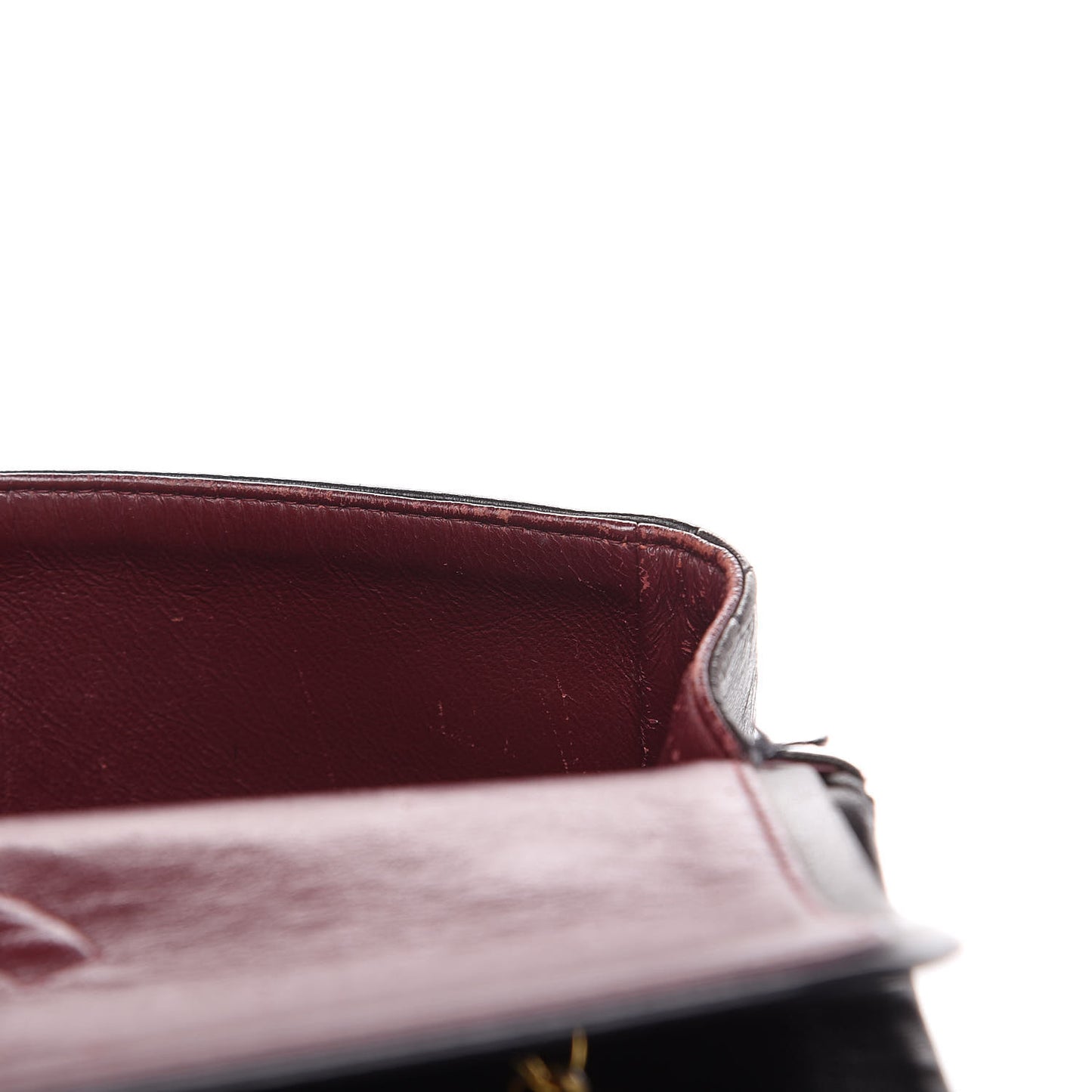Lambskin Quilted Medium Double Flap Bag Black