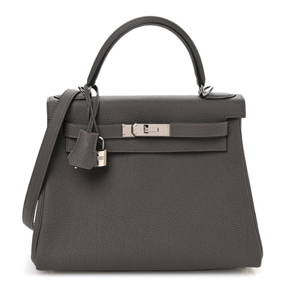 Hermes Togo Kelly Retourne 28 Etain 1 of 11