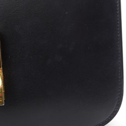 Celine Box Calfskin Medium Classic Box Flap Bag Black 10 of 13