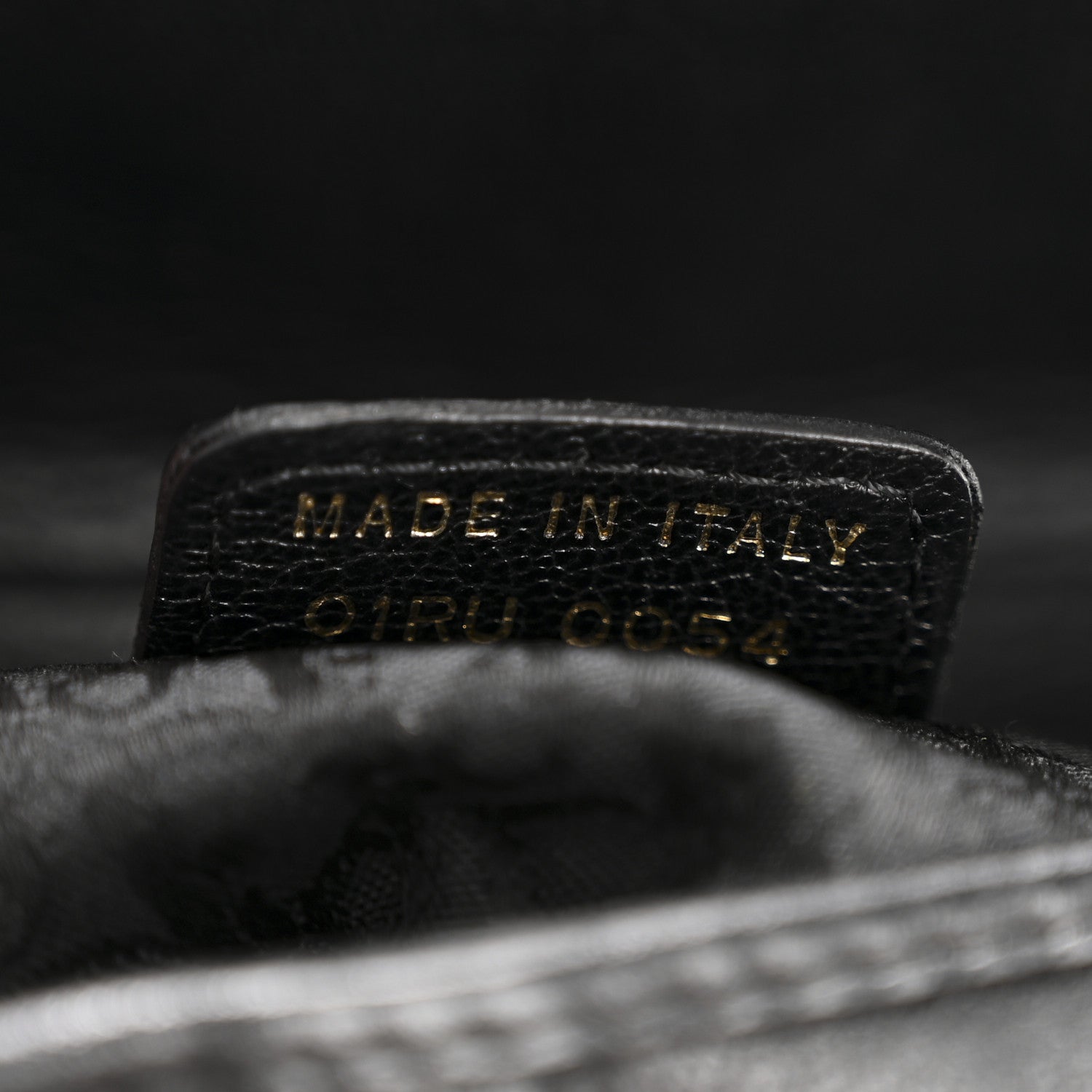 Christian Dior Calfskin Saddle Bag Black 7 of 13