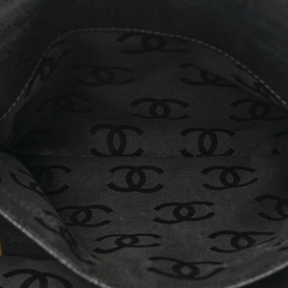 Chanel Caviar CC Stitched Small Tote Black 6 of 19