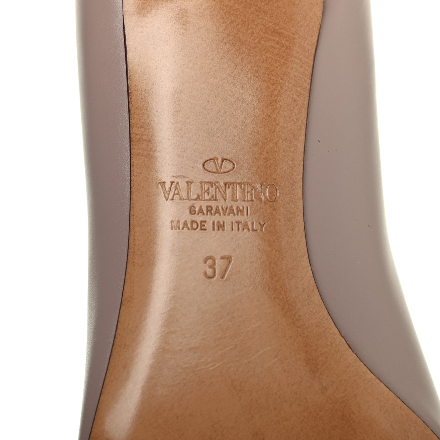 Calfskin Tonal Vlogo 45mm Pumps 37 Poudre