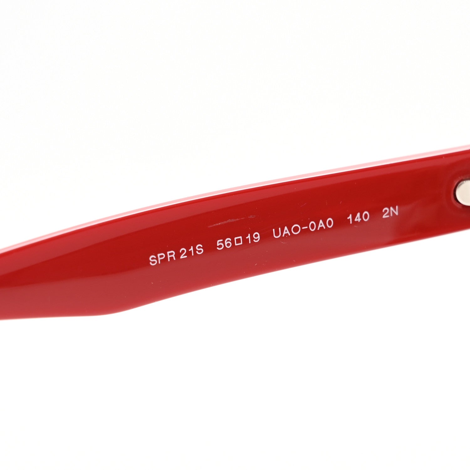 Prada Acetate Sunglasses SPR 21S Tortoise Red 6 of 8