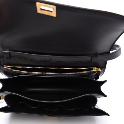 Celine Box Calfskin Medium Classic Box Flap Black 5 of 9