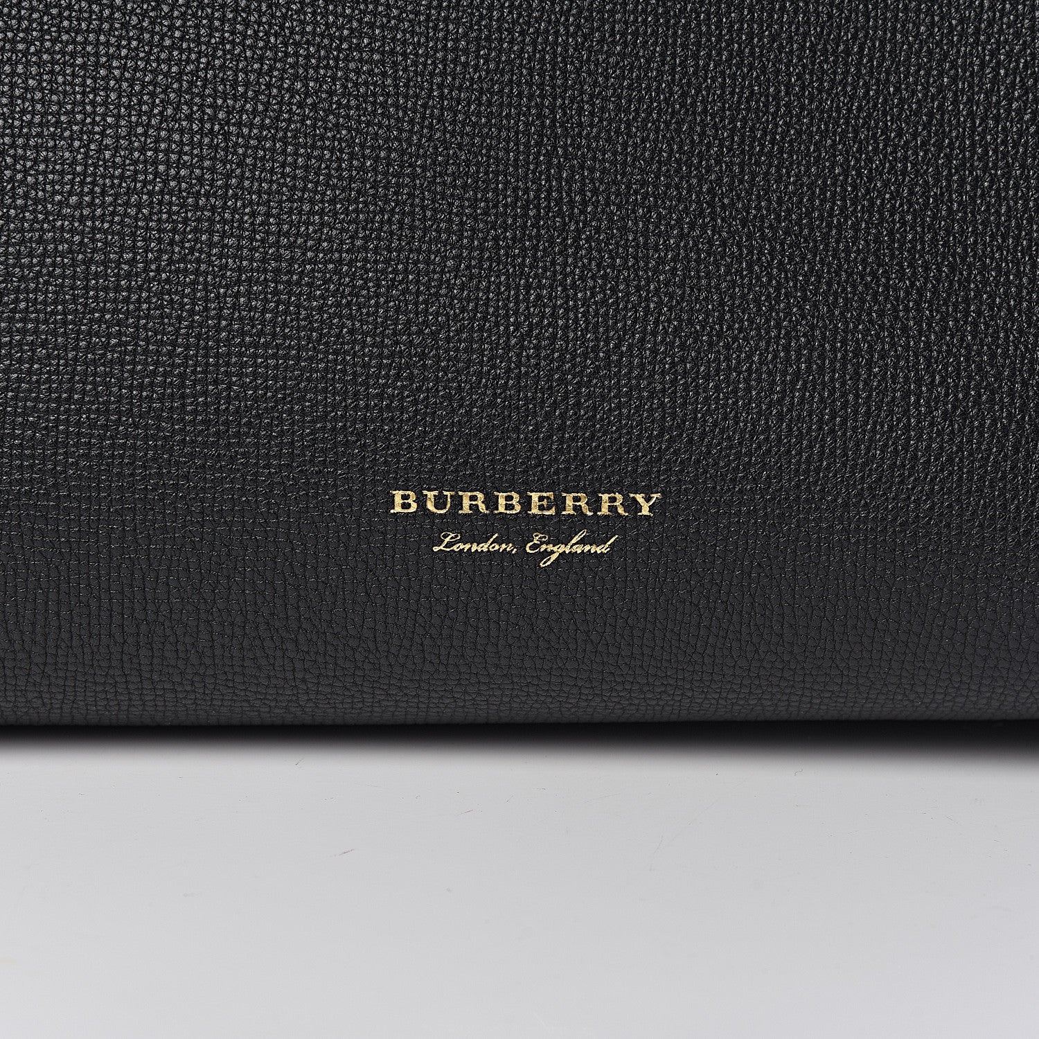 Burberry Derby Calfskin House Check Medium Camberley Black 10 of 10