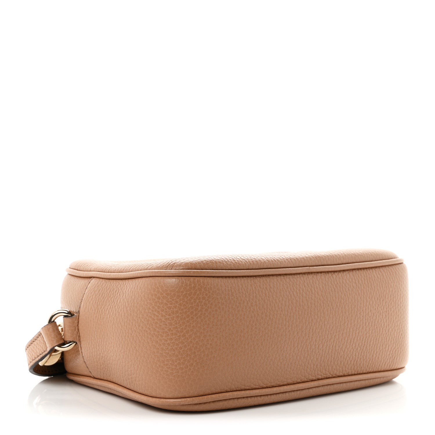 Gucci Pebbled Calfskin Small Soho Disco Bag Camelia 3 of 10